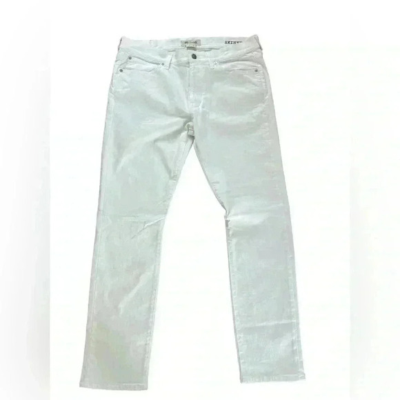 Madewell Men’s New without Tag 36X32 Everyday Flex Skinny Jeans Tile White - Picture 7 of 7